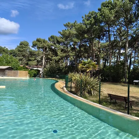 公寓 Ravissant 32m2 Dans Les Pins, Domaine Du Golf, Entre Et Ocean, Piste Cyclable, Parking Gratuit